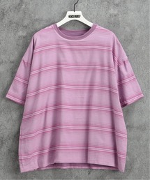 NEONSIGN（ネオンサイン）の「【NEON SIGN / ネオンサイン】 NEONTUBE BORDER PULLOVER SHIRT（Tシャツ/カットソー）」