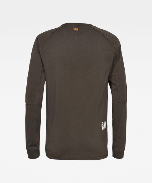 G-STAR（ジースター）の「Multi Logo Korpaz T-Shirt（Tシャツ/カットソー・メンズ・ホワイト/ダークブラック/ダークオリーブ・XX-SMALL/X-SMALL/LARGE/X-LARGE/SMALL/MEDIUM）」の8枚目の写真