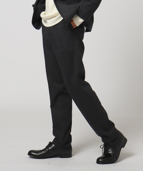 tk.TAKEO KIKUCHI(ティーケータケオキクチ)の「【S~3L】コットンウールトラウザーズ(セットアップ対応)(その他パンツ・メンズ・チャコールグレー/ダークブラウン系1/ネイビー系9・01/02/03/04/05)」の12枚目の写真