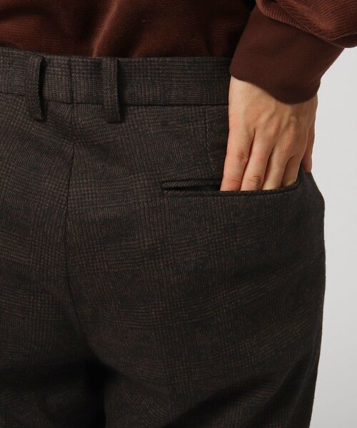 tk.TAKEO KIKUCHI(ティーケータケオキクチ)の「【S~3L】コットンウールトラウザーズ(セットアップ対応)(その他パンツ・メンズ・チャコールグレー/ダークブラウン系1/ネイビー系9・01/02/03/04/05)」の18枚目の写真