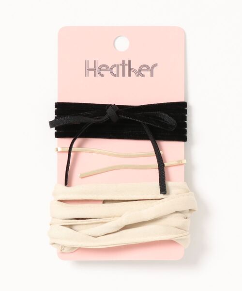 Heather（ヘザー）の「ポニーワイヤーアレンジセット 919028（その他ヘアアクセサリー・レディース・オフホワイト/アイボリー/ベージュ系その他/ホワイト系その他/ブラウン系その他・ONESIZE）」の15枚目の写真