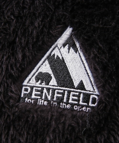 PEN FIELD（ペンフィールド）の「ボア切替中綿フードジャケット 
