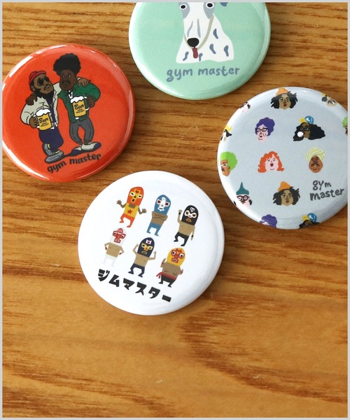 缶バッジ 30 ジムマスター缶バッジ（32㎜ SMALL） | ジムマスター（gym master