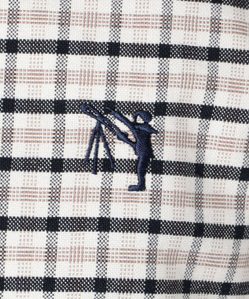 GLOSTER（グロスター）の「【unlume/アンルーム】OX ボタンダウン シャツ（シャツ/ブラウス・メンズ・ホワイト/ブルー系その他/ホワイト系その他5/ブラック系その他5・L/M/S/XL）」の15枚目の写真