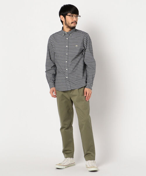 GLOSTER（グロスター）の「【unlume/アンルーム】OX ボタンダウン シャツ（シャツ/ブラウス・メンズ・ホワイト/ブルー系その他/ホワイト系その他5/ブラック系その他5・L/M/S/XL）」の20枚目の写真