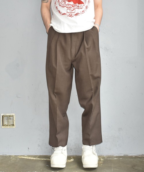 VINTAGE(ヴィンテージ)の「【ヴィンテージ古着】90's DOCKERS スラックス(スラックス・メンズ・ブラウン・33inch)」の2枚目の写真