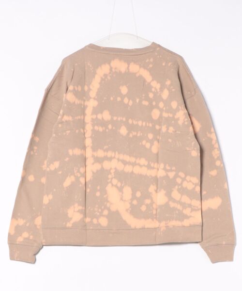 VENCEEXCHANGE(ヴァンスエクスチェンジ)の「ブリーチドリップガール裏毛プルオーバー(スウェット・メンズ・ターコイズブルー/ベージュ/グレー・L/M)」の5枚目の写真