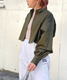 WHO'S WHO gallery | ダメージショートシャツ(シャツ/ブラウス)