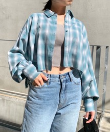 ダメージショートシャツ