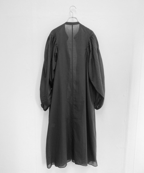 audrey and john wad（オードリーアンドジョンワッド）の「インドコットン ロングガウン -ウォッシャブル-（その他アウター・レディース・ブラック/ブルー/アイボリー/ダークオレンジ・FREE）」の17枚目の写真