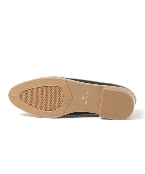 LEPSIM（レプシィム）の「コインローファー　929501（ローファー・レディース・ブラック/グレイッシュベージュ・MEDIUM/LARGE）」の9枚目の写真