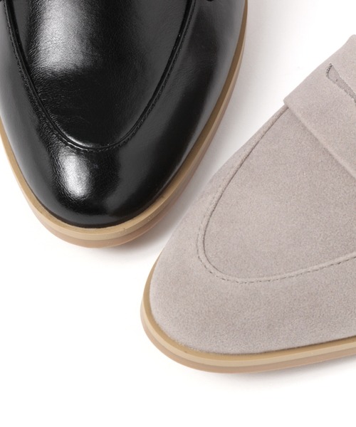 LEPSIM（レプシィム）の「コインローファー　929501（ローファー・レディース・ブラック/グレイッシュベージュ・MEDIUM/LARGE）」の11枚目の写真