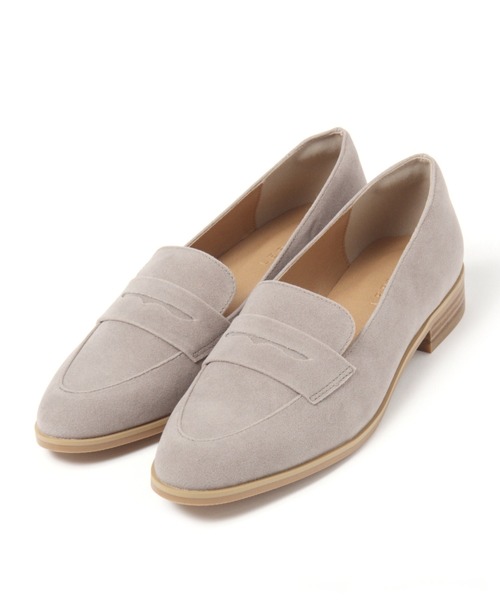 LEPSIM（レプシィム）の「コインローファー　929501（ローファー・レディース・ブラック/グレイッシュベージュ・MEDIUM/LARGE）」の5枚目の写真