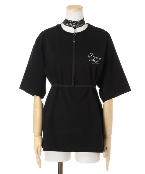 Honey Salon（ハニーサロン）の「DreamScapeチョーカーセットTシャツ（Tシャツ/カットソー・レディース・ホワイト/ブラック/ブルーグリーン・FREE）」の8枚目の写真