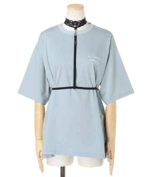 Honey Salon（ハニーサロン）の「DreamScapeチョーカーセットTシャツ（Tシャツ/カットソー・レディース・ホワイト/ブラック/ブルーグリーン・FREE）」の13枚目の写真