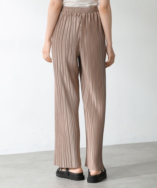 Honeys（ハニーズ）の「プリーツパンツ（その他パンツ・レディース・ブラック/ベージュ/ブルー/ブルーグリーン・S/M/L/LL）」の16枚目の写真