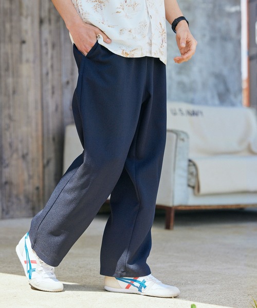 BARK MANHATTAN(バークマンハッタン)の「テックリネン イージーシェフパンツ(その他パンツ・メンズ・ブラック/ベージュ/ネイビー/モスグリーン/ブラウン系その他/ベージュ系その他/グレイッシュブルー・M/L)」の6枚目の写真