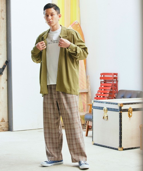 BARK MANHATTAN(バークマンハッタン)の「テックリネン イージーシェフパンツ(その他パンツ・メンズ・ブラック/ベージュ/ネイビー/モスグリーン/ブラウン系その他/ベージュ系その他/グレイッシュブルー・M/L)」の10枚目の写真