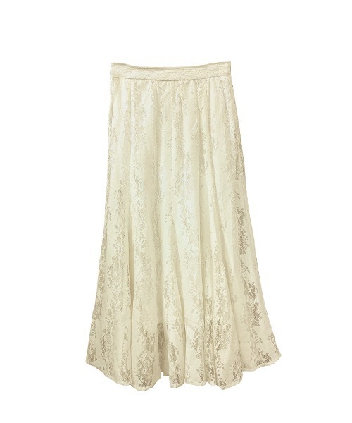 NOMAE（ノーマエ）の「【NOMAE】COTTONレースマチスカート（スカート・レディース・ホワイト/ブラック/アイボリー・FREE）」の17枚目の写真