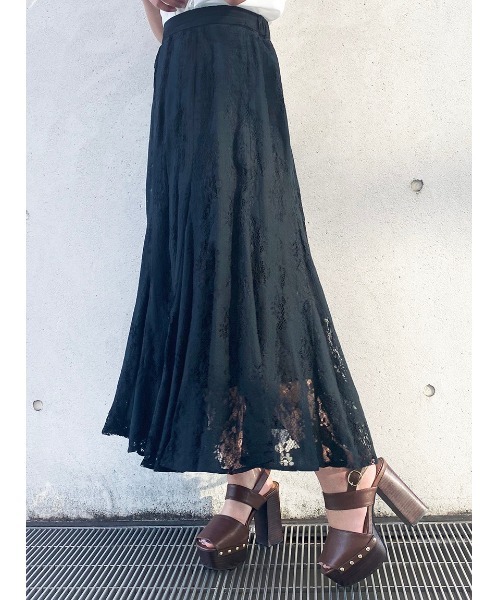 NOMAE（ノーマエ）の「【NOMAE】COTTONレースマチスカート（スカート・レディース・ホワイト/ブラック/アイボリー・FREE）」の14枚目の写真