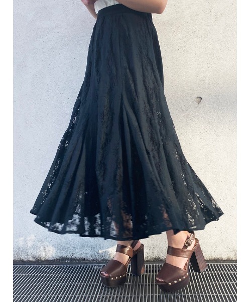 NOMAE（ノーマエ）の「【NOMAE】COTTONレースマチスカート（スカート・レディース・ホワイト/ブラック/アイボリー・FREE）」の16枚目の写真