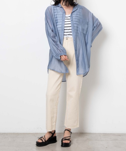 WEGO（ウィゴー）の「WEGO/コットンインナータンクトップ（タンクトップ・レディース・ホワイト系その他/ホワイト系その他5/ホワイト/ブラック・FREE）」の20枚目の写真