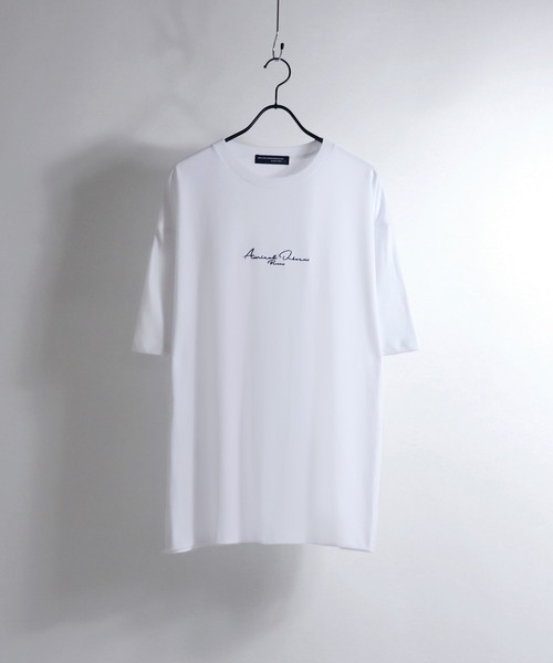 Confirm（コンファーム）の「Confirm / コンファーム ロゴ刺繍ビッグシルエットTシャツ（Tシャツ/カットソー・メンズ・ホワイト/チャコールグレー/ブラック/サックスブルー/ミント/ホワイト系その他・M/L）」の2枚目の写真