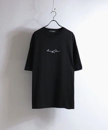 Confirm / コンファーム ロゴ刺繍ビッグシルエットTシャツ