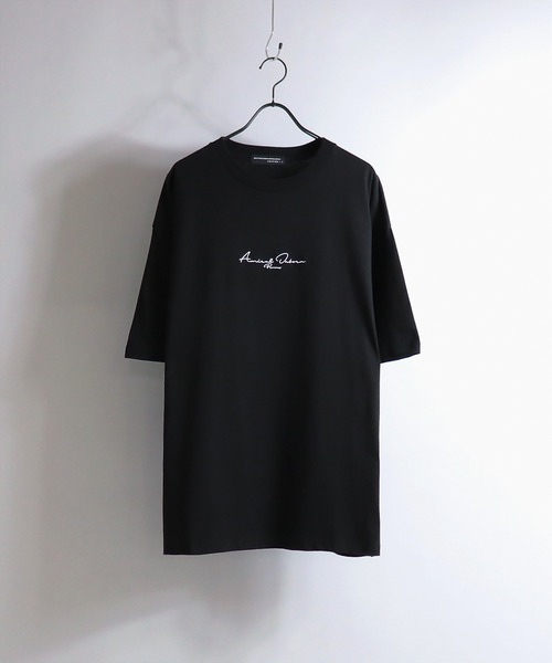 Confirm（コンファーム）の「Confirm / コンファーム ロゴ刺繍ビッグシルエットTシャツ（Tシャツ/カットソー・メンズ・ホワイト/チャコールグレー/ブラック/サックスブルー/ミント/ホワイト系その他・M/L）」の4枚目の写真