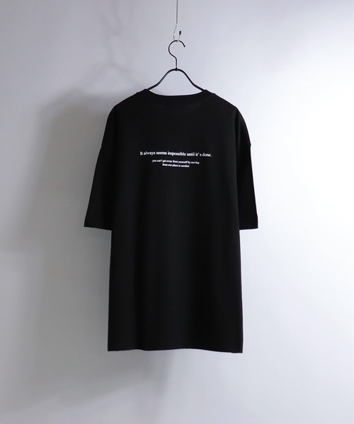 Confirm（コンファーム）の「Confirm / コンファーム ロゴ刺繍ビッグシルエットTシャツ（Tシャツ/カットソー・メンズ・ホワイト/チャコールグレー/ブラック/サックスブルー/ミント/ホワイト系その他・M/L）」の9枚目の写真
