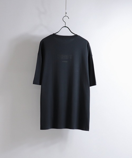Confirm（コンファーム）の「Confirm / コンファーム ロゴ刺繍ビッグシルエットTシャツ（Tシャツ/カットソー・メンズ・ホワイト/チャコールグレー/ブラック/サックスブルー/ミント/ホワイト系その他・M/L）」の10枚目の写真