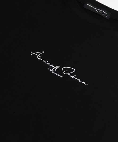 Confirm（コンファーム）の「Confirm / コンファーム ロゴ刺繍ビッグシルエットTシャツ（Tシャツ/カットソー・メンズ・ホワイト/チャコールグレー/ブラック/サックスブルー/ミント/ホワイト系その他・M/L）」の20枚目の写真
