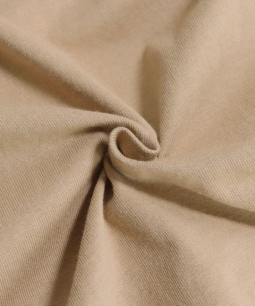 HER CLOSET（ハークローゼット）の「【HERCLOSET】7オンスヘビーウェイトコットンバックスリットTシャツワンピース（ワンピース・レディース・ブラック/チャコールグレー/ベージュ/ブルー/パープル/ホワイト・M）」の12枚目の写真