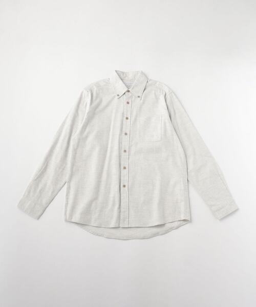 UNITED ARROWS LTD. OUTLET（ユナイテッドアローズアウトレット）の「＜A DAY IN THE LIFE＞ ネル ボタンダウンシャツ（シャツ/ブラウス・メンズ・ロイヤルブルー/モカ/その他2/その他1/オフホワイト・LARGE/SMALL/X-LARGE/MEDIUM）」の2枚目の写真