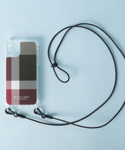 BLACK LABEL CRESTBRIDGE - 【WEB限定】クレストブリッジチェック PVC iPhone11 ケース BLACK LABEL CRESTBRIDGE（ブラックレーベル・クレストブリッジ