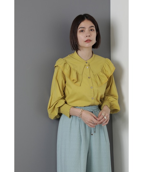 ROSE BUD（ローズバッド）の「ビッグカラーブラウス（シャツ/ブラウス