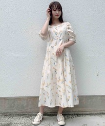 Paravion パラビオンのワンピース ドレス 花柄 ボタニカル柄 通販 Zozotown