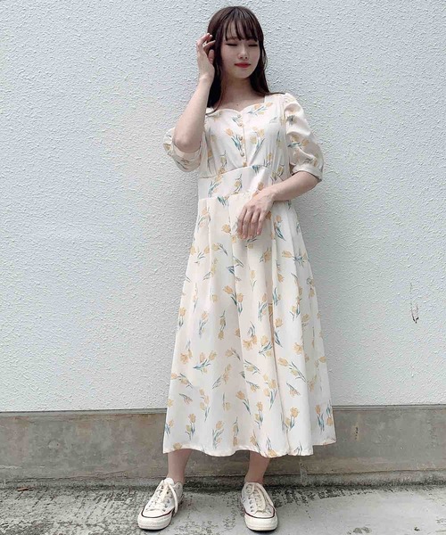 セール チューリップワンピース ワンピース Paravion パラビオン のファッション通販 Zozotown