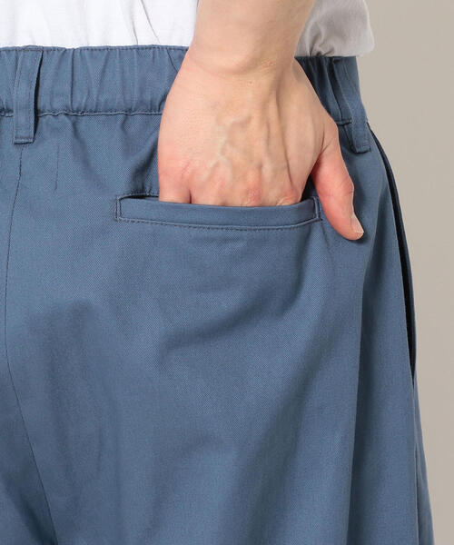 LUSOR(ルーソル)の「LUSOR(ルーソル)WIDE CHINO PANTS/ワイドチノパンツ(チノパンツ・メンズ・ブラック/カーキ/ブルー/ホワイト・SMALL/M)」の11枚目の写真
