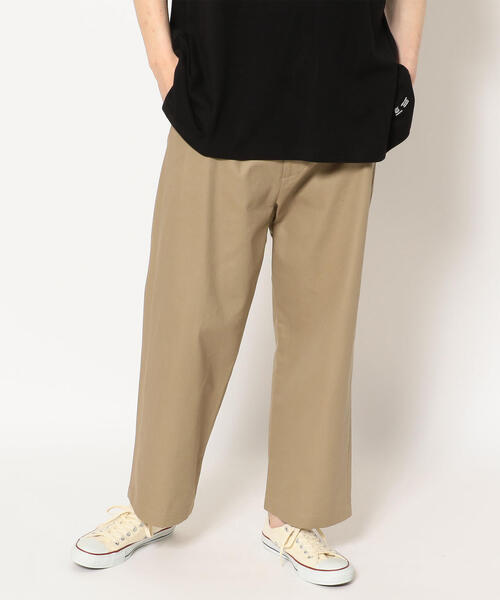 LUSOR(ルーソル)の「LUSOR(ルーソル)WIDE CHINO PANTS/ワイドチノパンツ(チノパンツ・メンズ・ブラック/カーキ/ブルー/ホワイト・SMALL/M)」の18枚目の写真