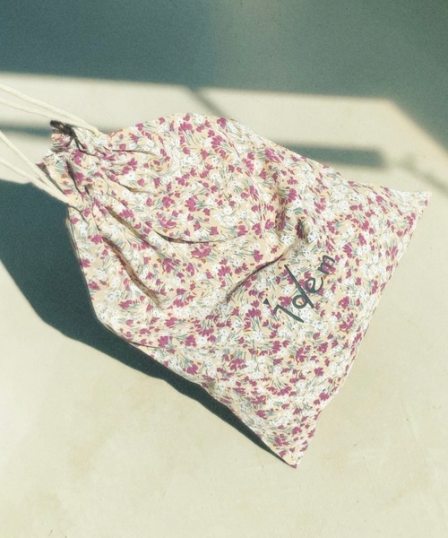 idem（イデム）の「idem flower drawstring bag/フラワー巾着バッグ（ポーチ・レディース・その他・FREE）」の4枚目の写真