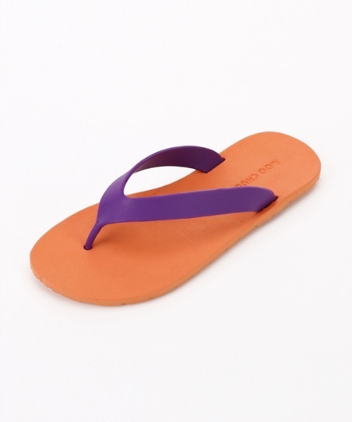 moochuu(ムーチュー)の「【moochuu 】MC01 フリップフロップ / MC01 Flipflop(サンダル・レディース・レッド/ブラック/イエロー×グリーン/ブラウン×イエロー/ブラウン/ブラック×イエロー/バイオレット/ピンク/グレイッシュブルー/グレー/チョコ・35/37/40/39/42/44)」の9枚目の写真