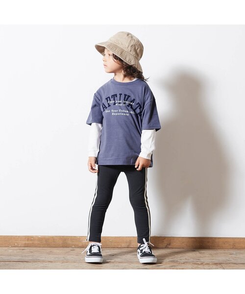 BREEZE（ブリーズ）の「スタメンラインレギンス 9分丈（その他パンツ・キッズ・カーキ/ブラック/グレー/ベージュ・120/130/90/80/110/100/140）」の9枚目の写真