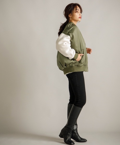 Emma Taylor（エマテイラー）の「ボアスリーブMA-1（MA-1）」 - WEAR