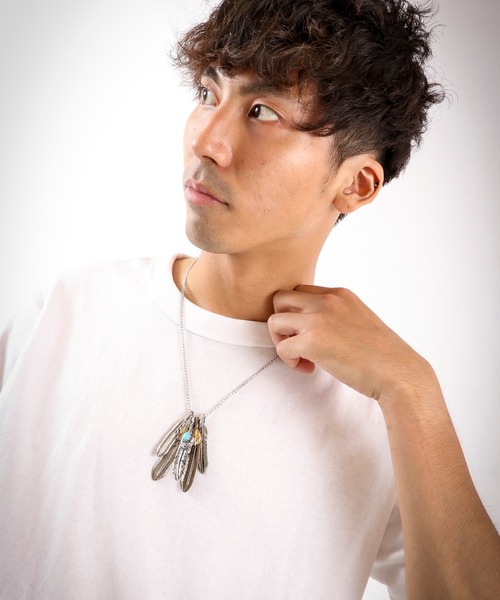 FUNALIVE（ファンアライブ）の「JON 羽ネックレス（ネックレス・メンズ・A/B/C/D/E/F・FREE）」の13枚目の写真