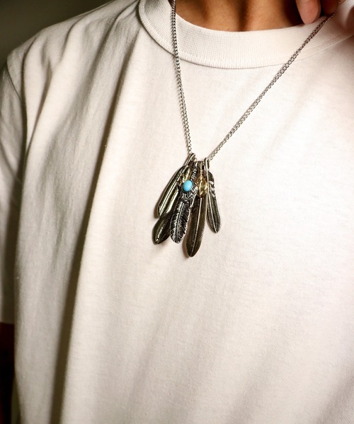 FUNALIVE（ファンアライブ）の「JON 羽ネックレス（ネックレス・メンズ・A/B/C/D/E/F・FREE）」の11枚目の写真