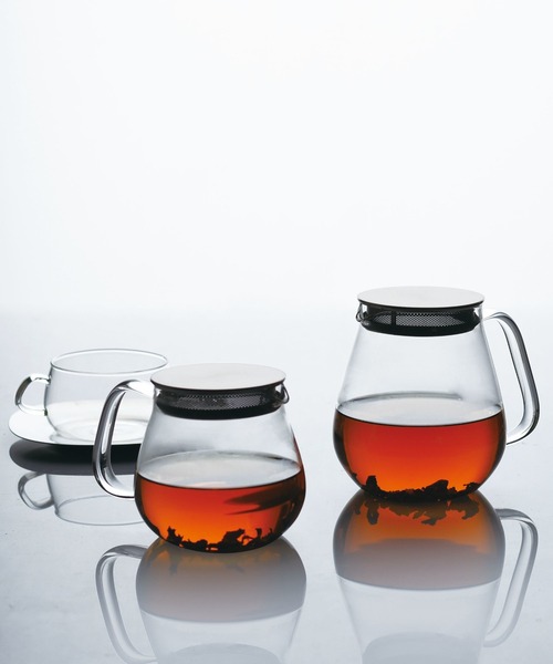 KINTO（キントー）の「KINTO UNITEA キントー ワンタッチティーポット 急須 クリア 720ml（キッチンツール・レディース・その他・FREE）」の2枚目の写真