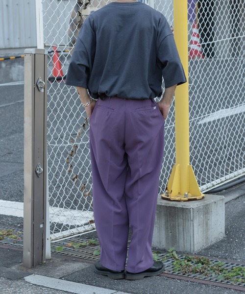 Perushu（ペルーシュ）の「モンスターペルーシュTシャツ（Tシャツ/カットソー・メンズ・パープル/チャコールグレー・MEDIUM/LARGE）」の16枚目の写真