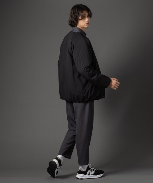 GERRY（ジェリー）の「【GERRY / ジェリー】別注 リバーシブル ノーカラー ブルゾン（ブルゾン・メンズ・ブラック/モスグリーン・46/48）」の6枚目の写真