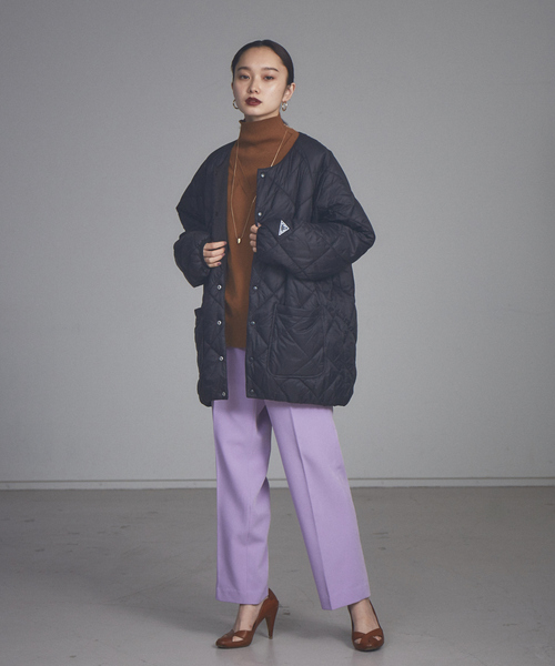 GERRY（ジェリー）の「【GERRY / ジェリー】別注 リバーシブル ノーカラー ブルゾン（ブルゾン・メンズ・ブラック/モスグリーン・46/48）」の9枚目の写真